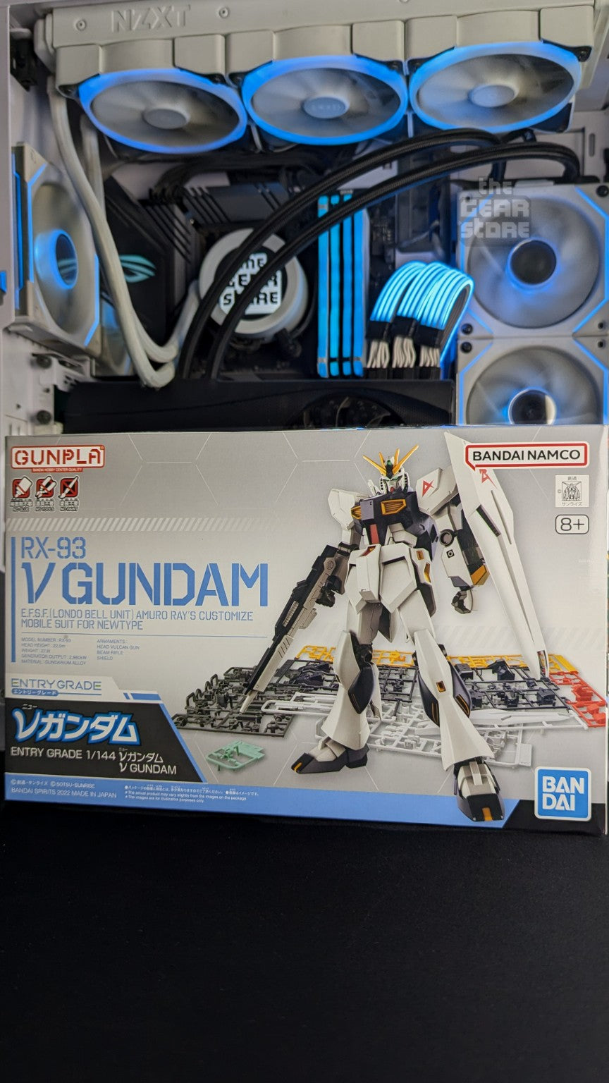Bandai Entry Grade 1/144 RX-93 Nu Gundam model kit box