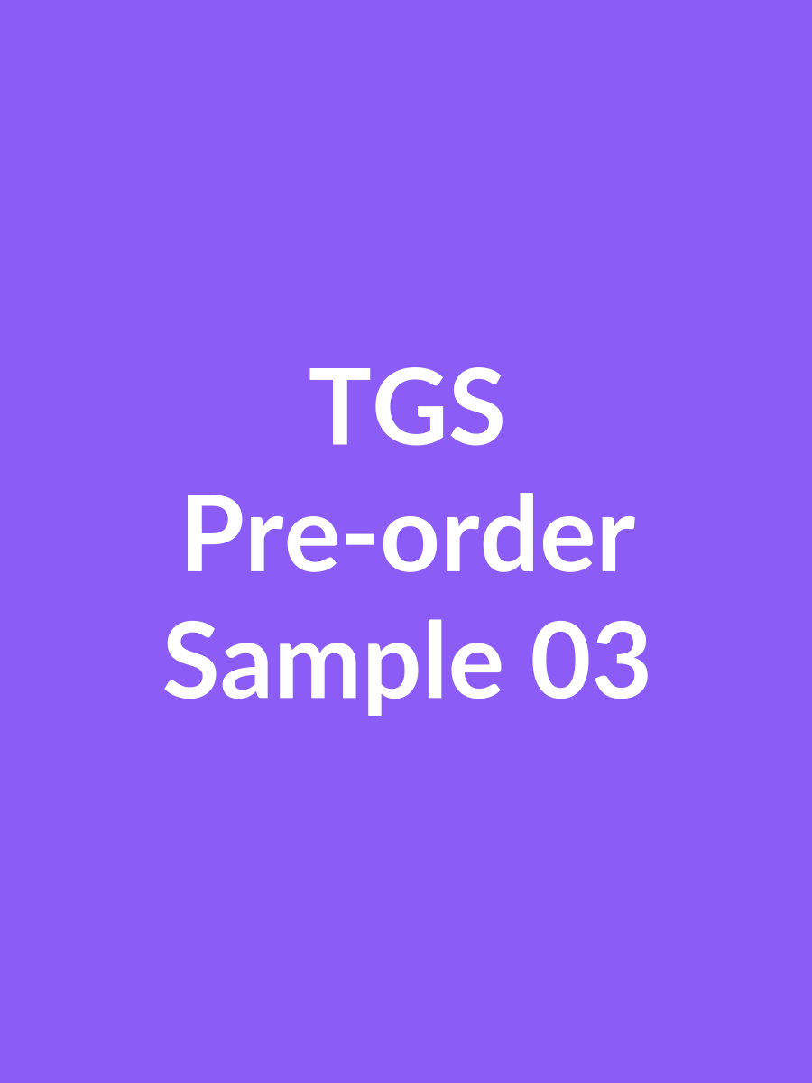 [TEST PRE-ORDER] Sample Blind Box - September Window