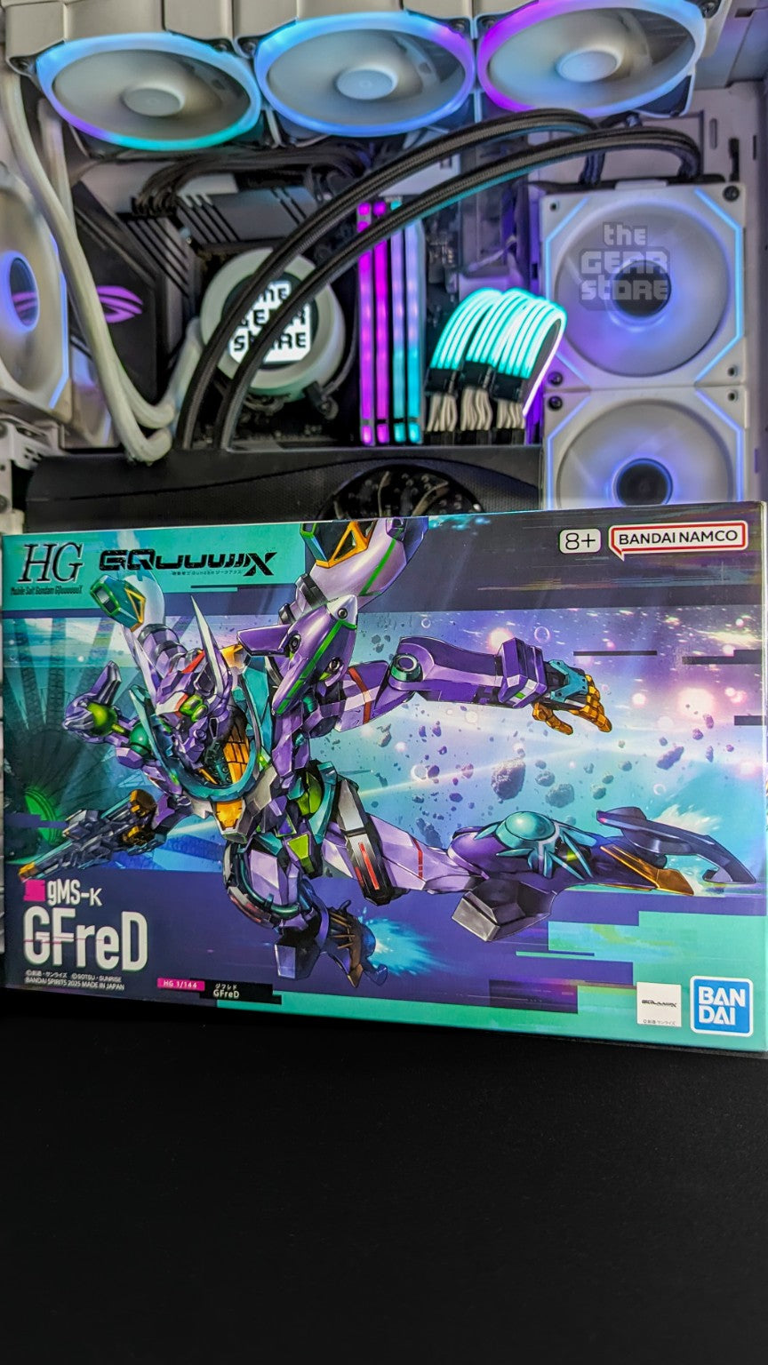 Bandai HG 1/144 GFreD Mobile Suit Gundam GQuuuuuuX model kit box