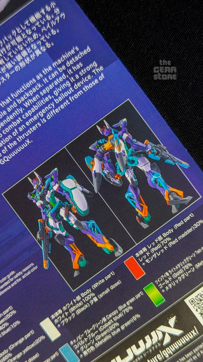 HG GFreD alternate equipment configuration on package