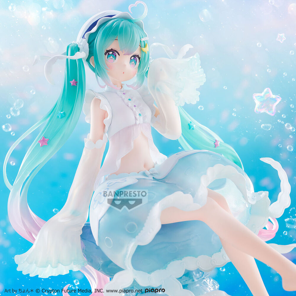 Hatsune Miku BANPRESTO EVOLVE Clearluxe Jellyfish Figure