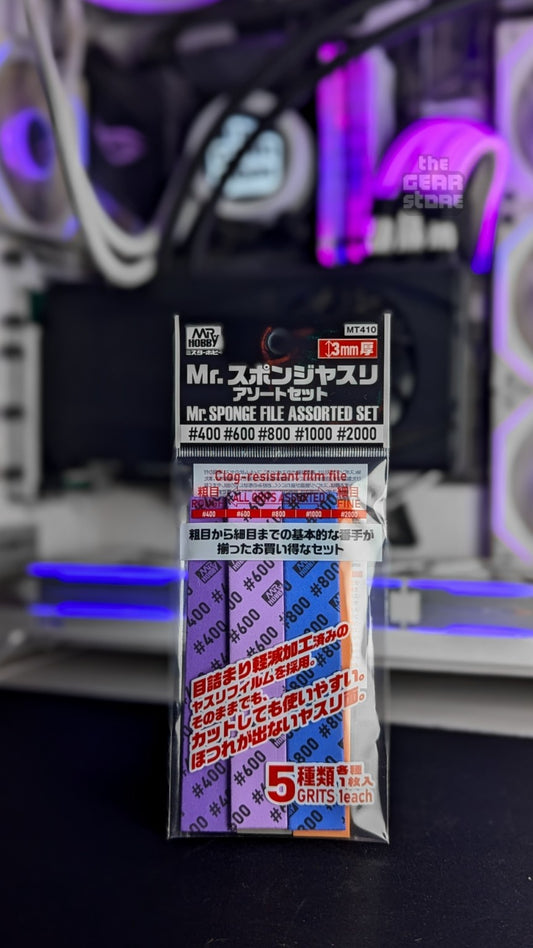 Mr. Hobby Mr. Sponge File Assorted Set MT410 front packaging
