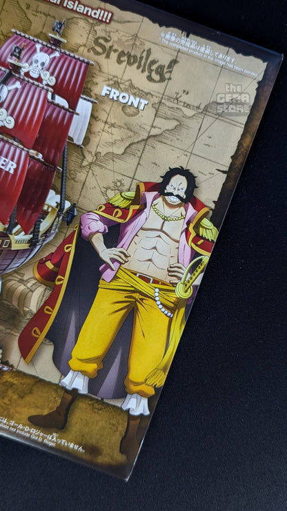 Gol D. Roger artwork on Oro Jackson model kit box