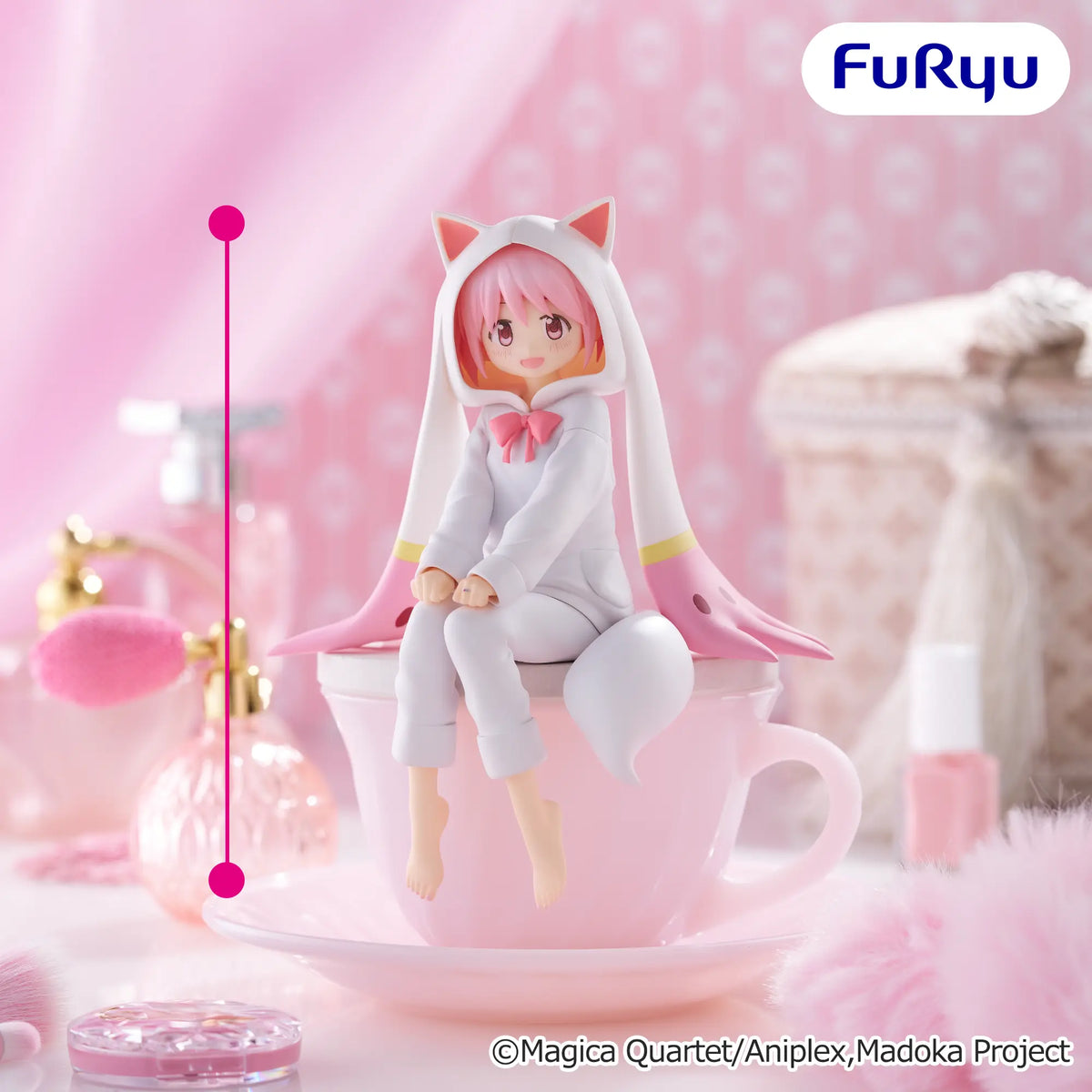 "Puella Magi Madoka Magica" Noodle Stopper Figure Kaname Madoka