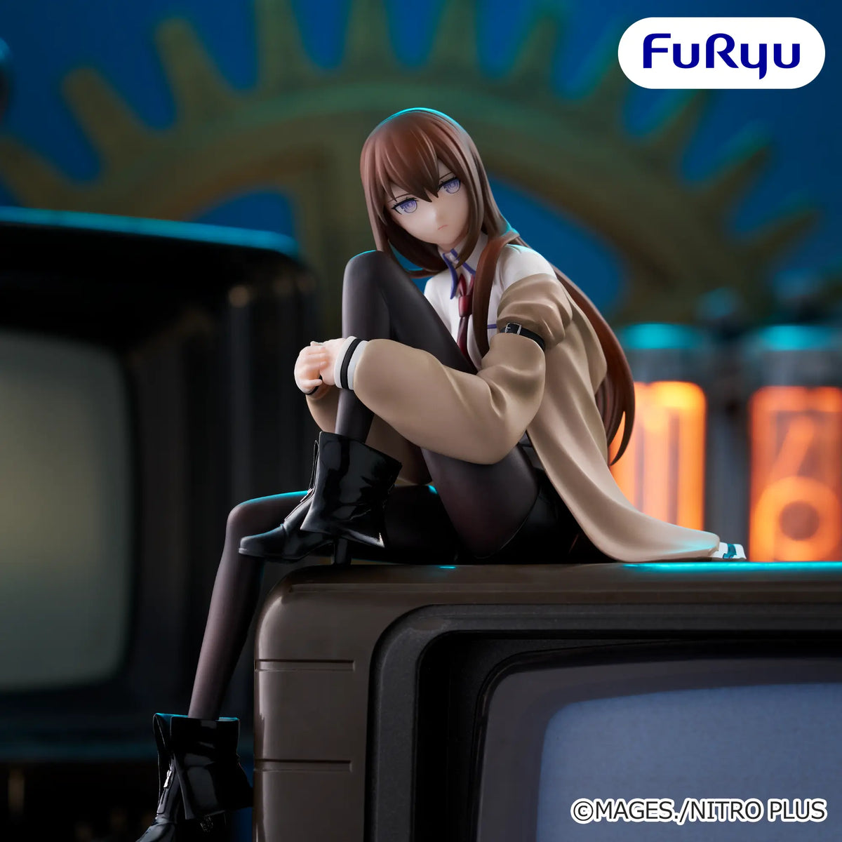 "STEINS;GATE" Noodle Stopper Figure Makise Kurisu