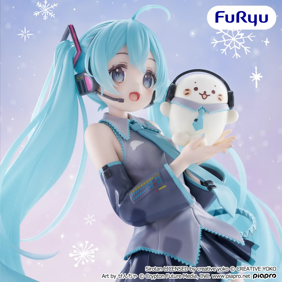 "Sirotan × Hatsune Miku" Exc∞d Creative Figure Sirotan × Hatsune Miku