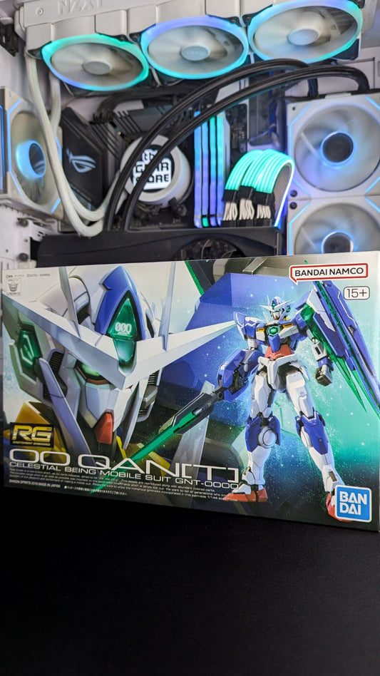 Bandai RG GNT-0000 00 QAN[T] model kit box front