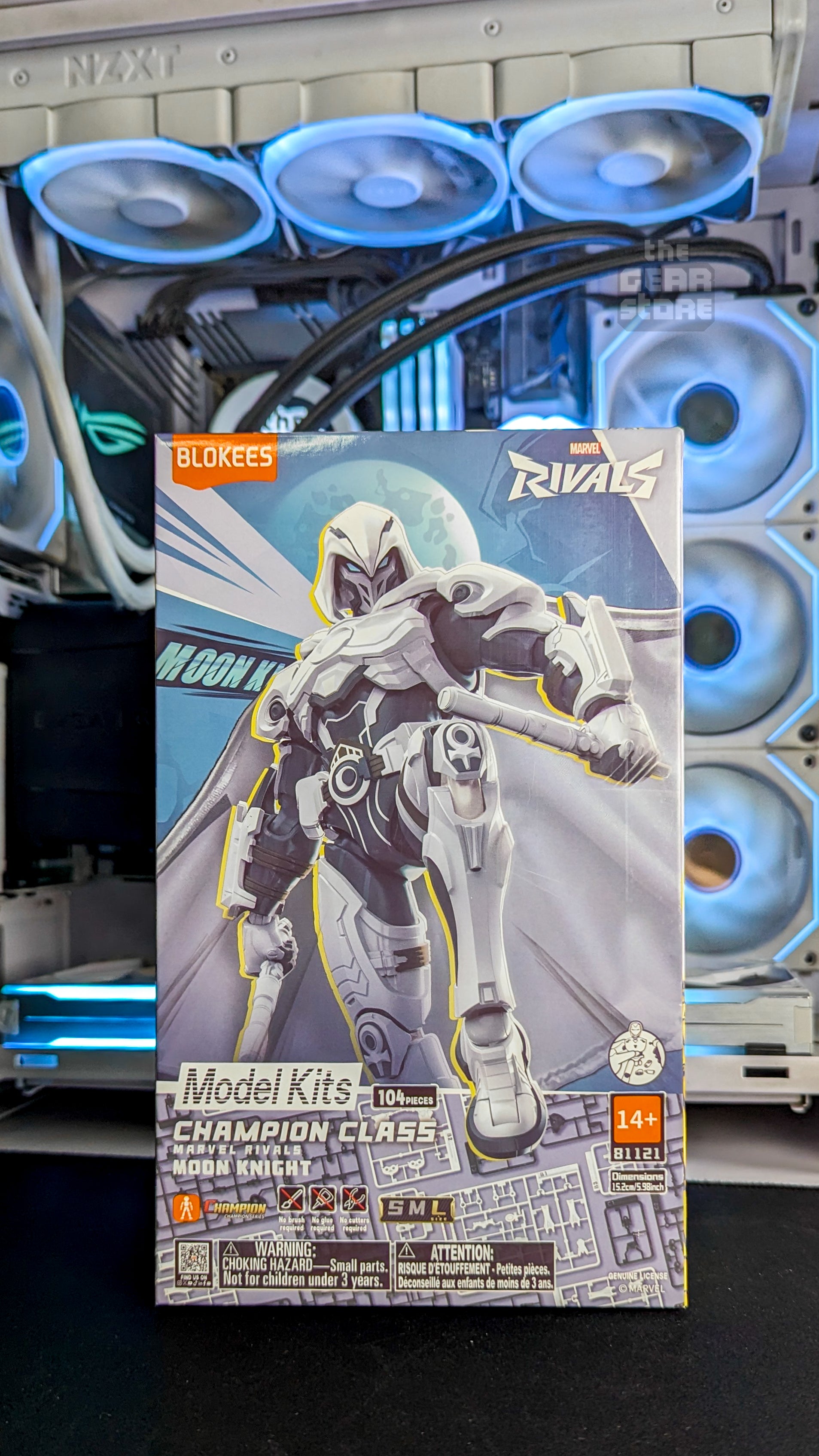 Blokees Marvel Rivals Champion Class 10 Moon Knight Model Kit