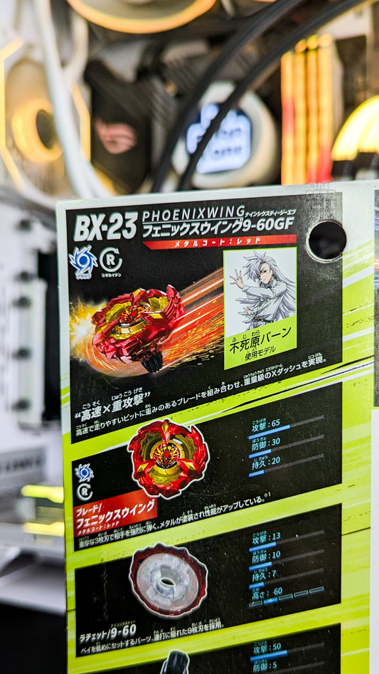 Beyblade BX-23 Starter Phoenix Wing 9-60GF