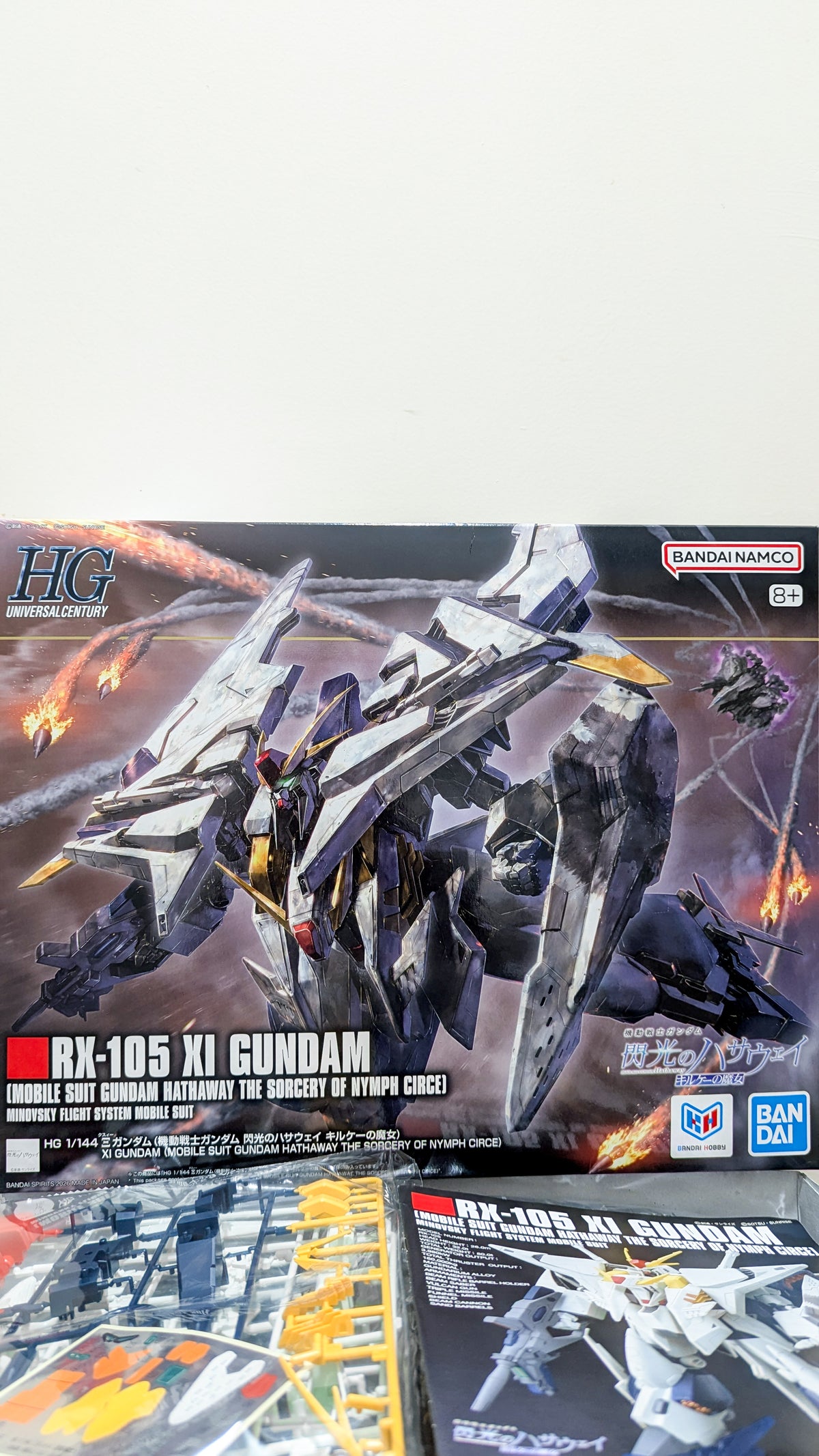 HG 1/144 RX-105 Xi Gundam (Mobile Suit Gundam Hathaway: The Sorcery of Nymph Circe)