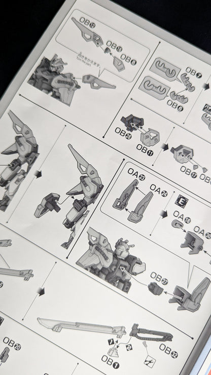 1/144 Option Parts Set Gunpla 02 (Launcher Striker & Sword Striker)