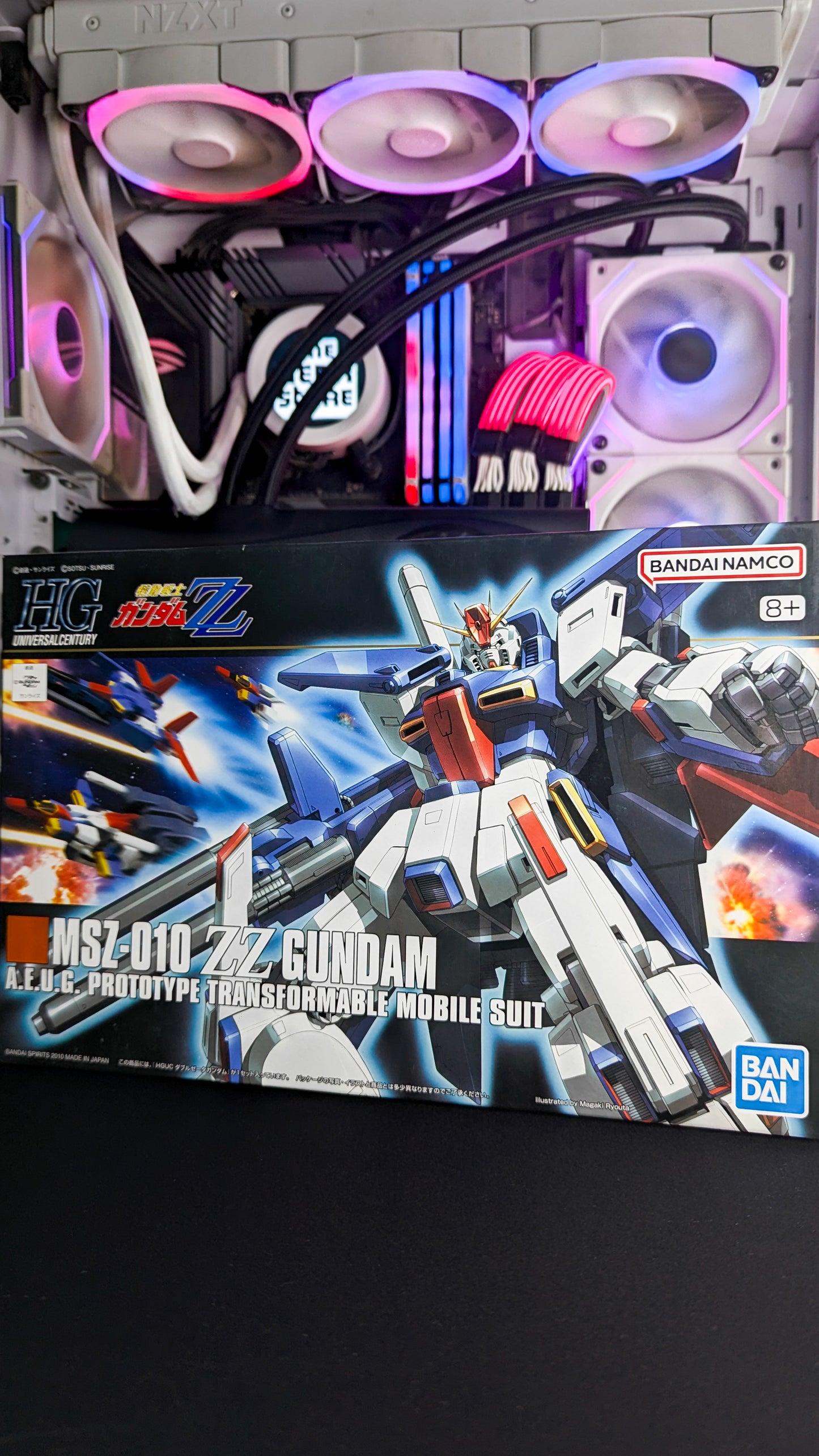 HGUC MSZ-010 ZZ Gundam