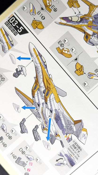 HG VF-31E Siegfried (Chuck Mustang Use)