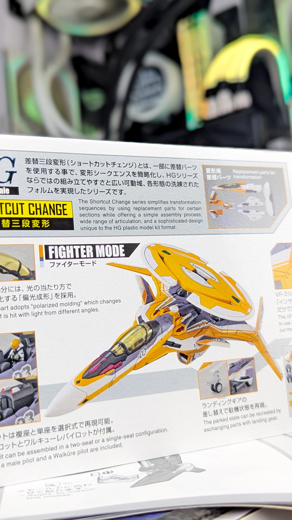 HG VF-31E Siegfried (Chuck Mustang Use)