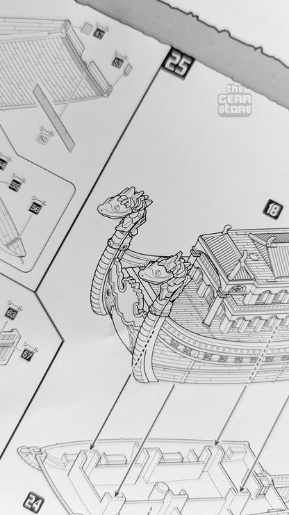 One Piece Grand Ship Collection: Nine Snake Ship (Kuja Pirates)