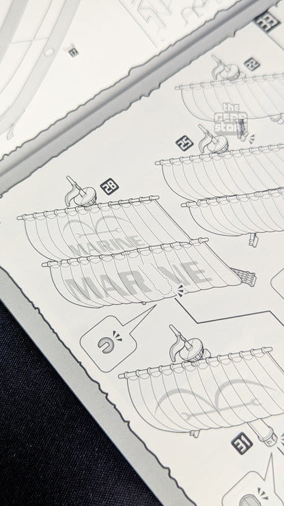 One Piece Grand Ship Collection: Marine Warship