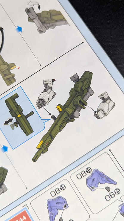 1/144 Option Parts Set Gunpla 02 (Launcher Striker & Sword Striker)