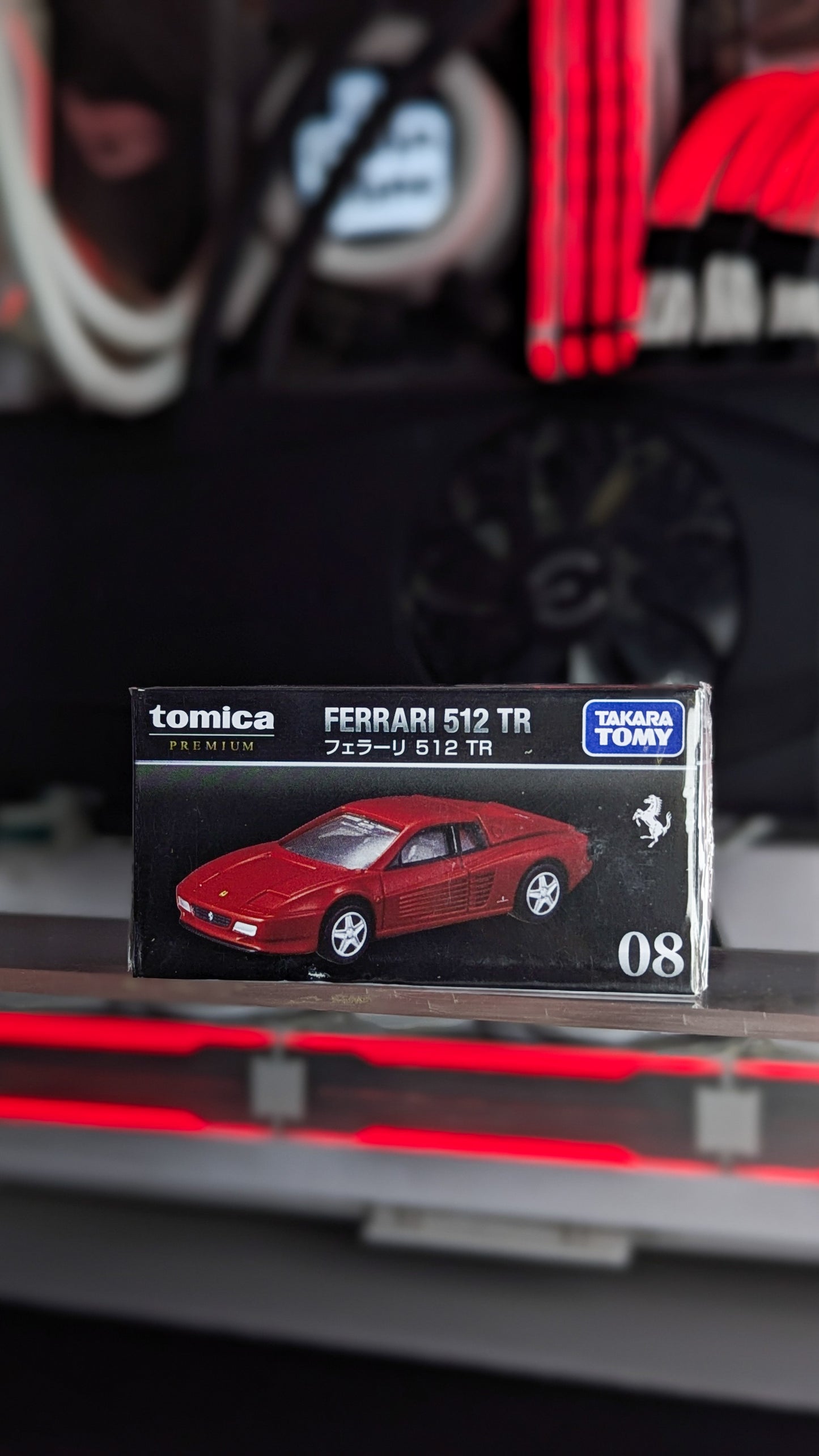 Tomica 08 Ferrari 512 TR (Red)