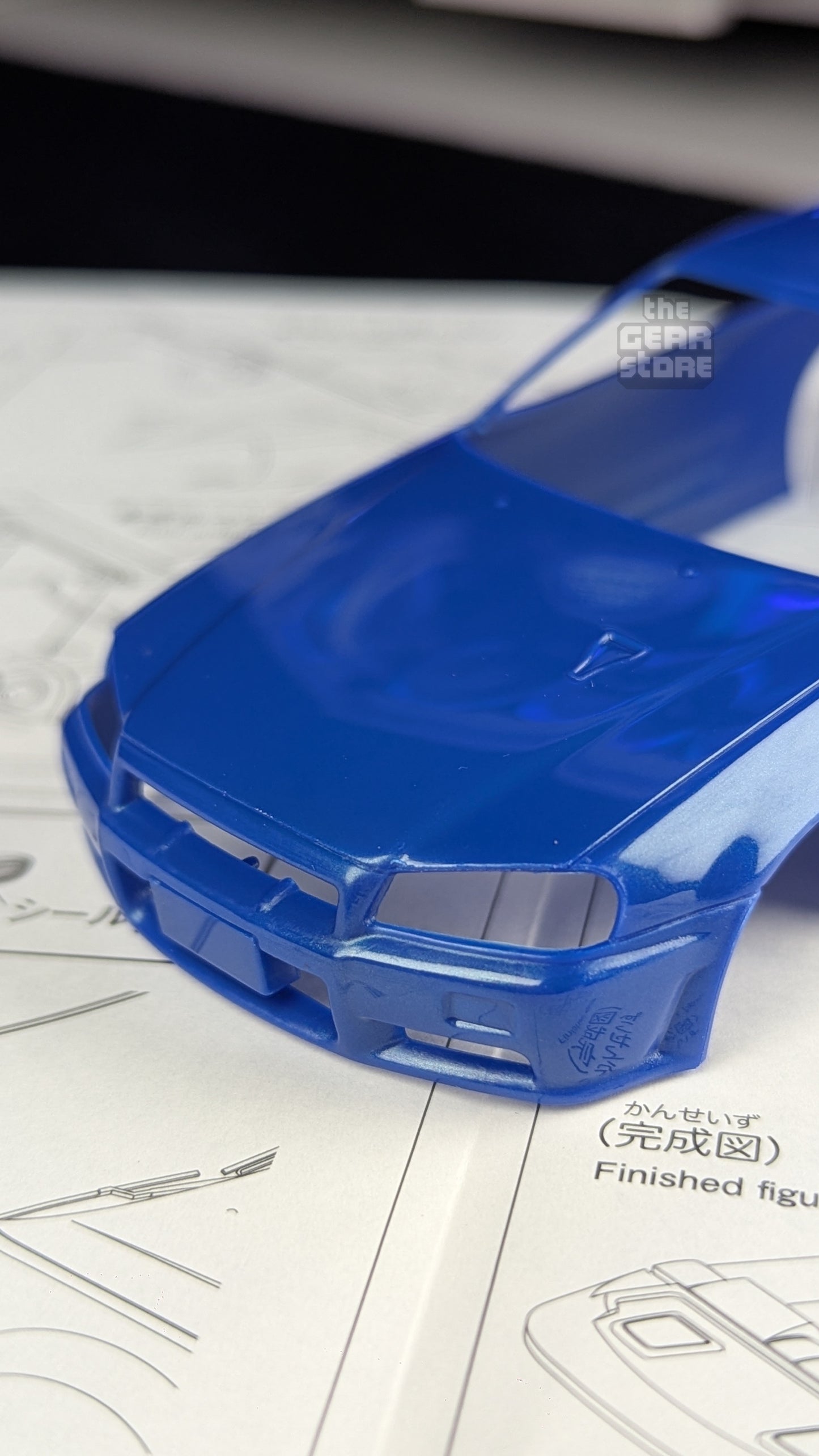 Nissan R34 Skyline GT-R Custom Wheels (Bayside Blue)