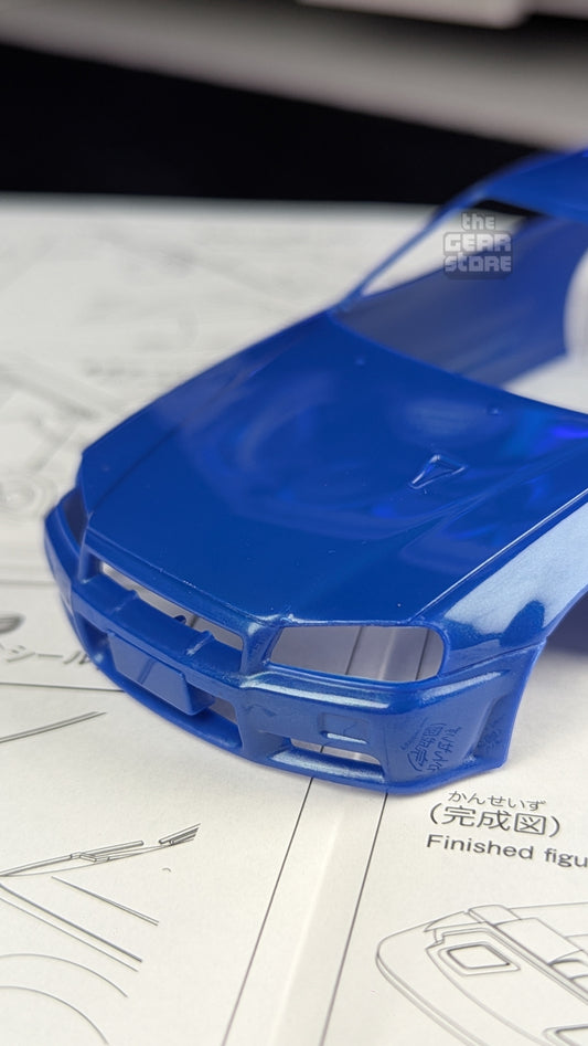 Nissan R34 Skyline GT-R Custom Wheels (Bayside Blue)