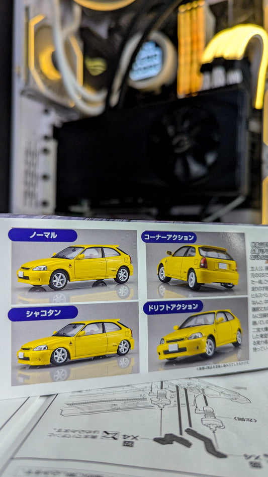 Fujimi - Initial D: Civic Type R Daiki Ninomiya 1/24
