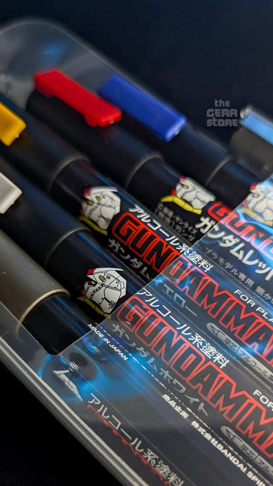 Gundam Marker Basic Set (6pcs) (Renewal)