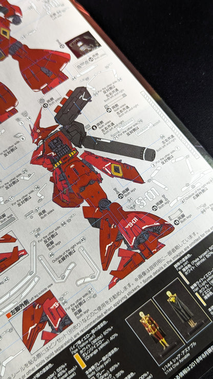 RG MSN-04 Sazabi