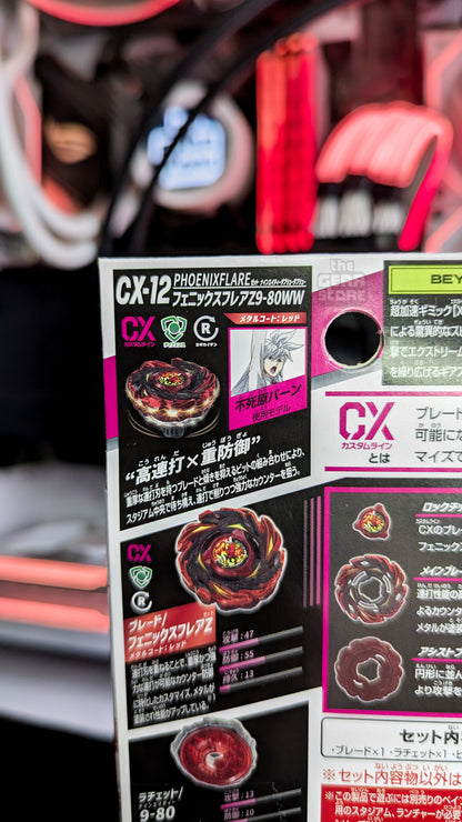 BEYBLADE X CX-12 Booster Phoenix Flare Z9-80WW