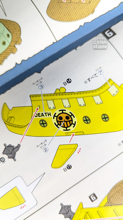 One Piece Grand Ship Collection: Trafalgar Law's Submarine