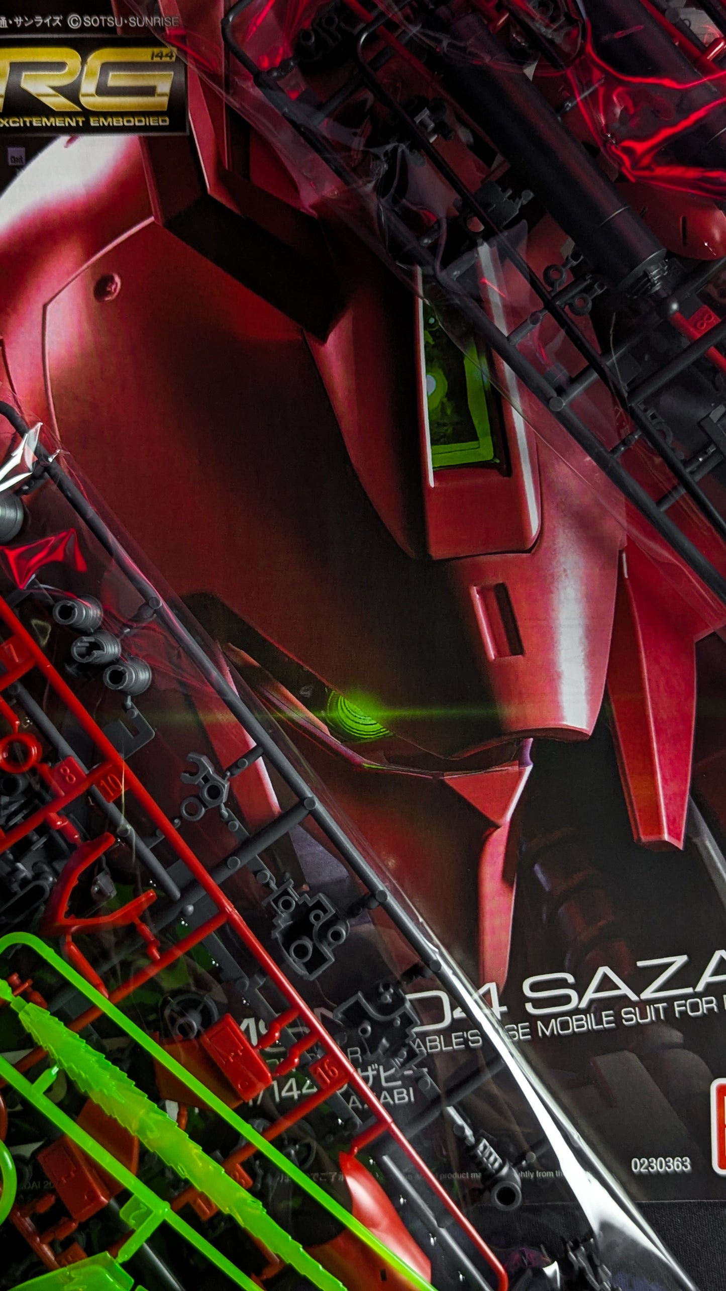 RG MSN-04 Sazabi