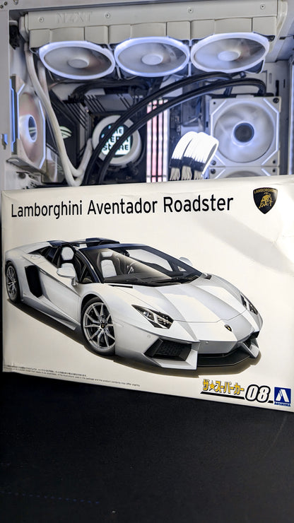 1/24 Lamborghini Aventador Roadster - Aoshima