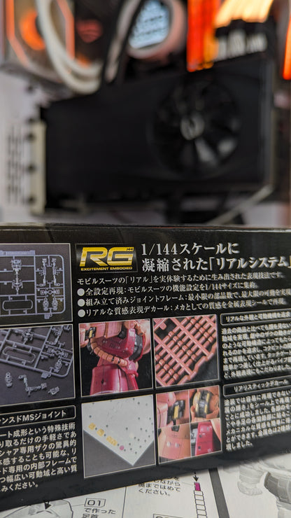 RG MS-06S Zaku II Char Aznable Custom Model